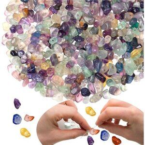 Fluorite Crystal Beads  400 Pcs Natural Chip Stone